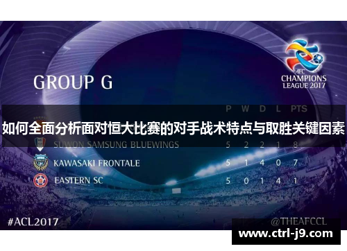 如何全面分析面对恒大比赛的对手战术特点与取胜关键因素