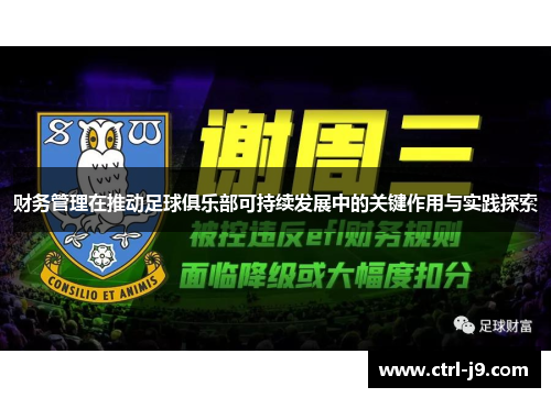 财务管理在推动足球俱乐部可持续发展中的关键作用与实践探索