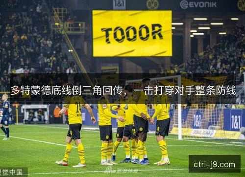 多特蒙德底线倒三角回传，一击打穿对手整条防线